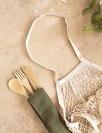 Bamboo Cutlery Wrap