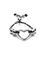 Cord Heart Bracelet