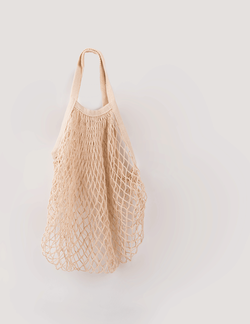 Organic, reusable, cotton String Bag