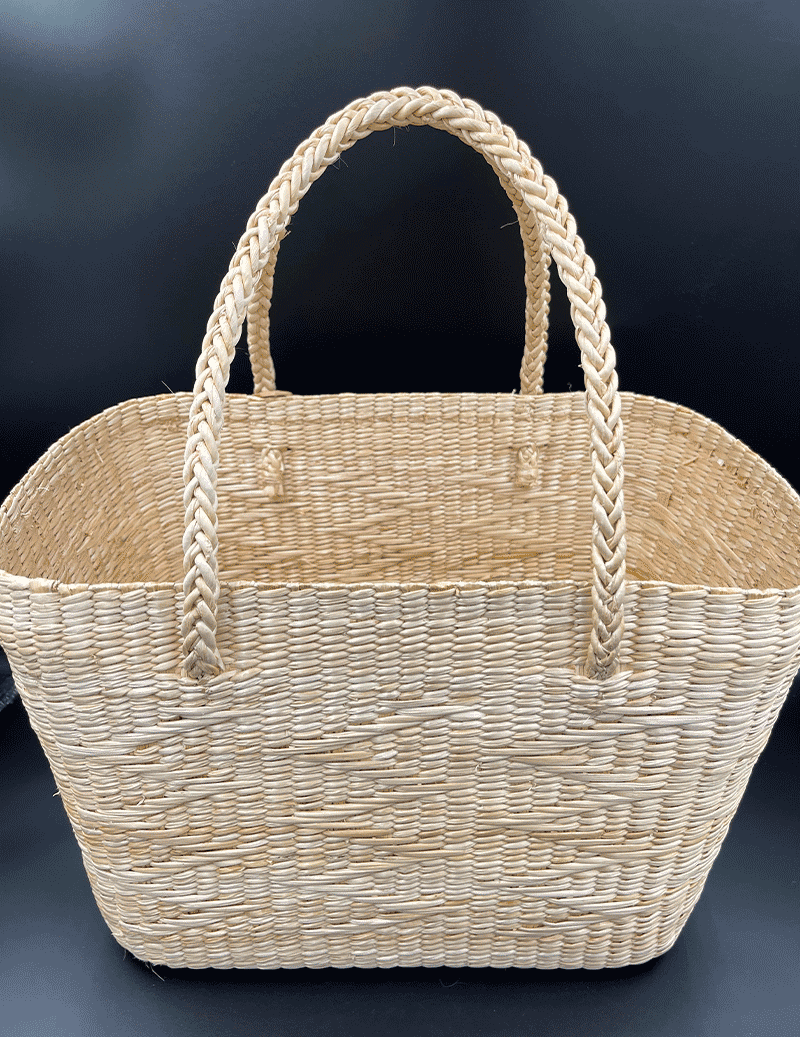 Banana Straw Bag