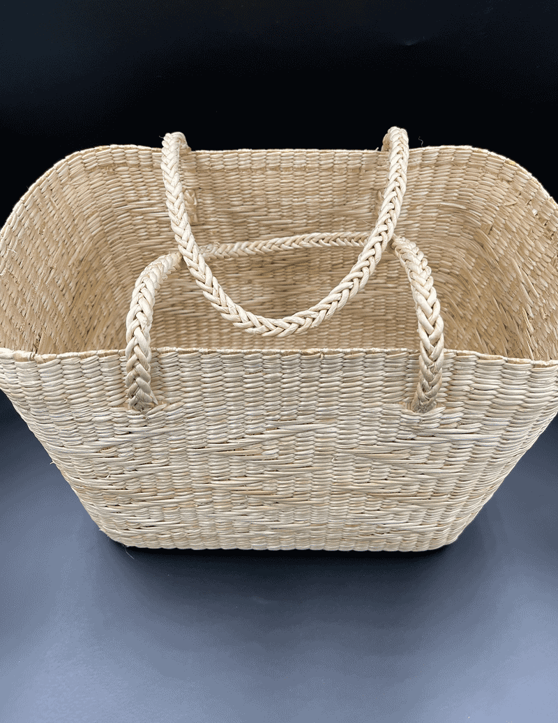 Banana Straw Bag